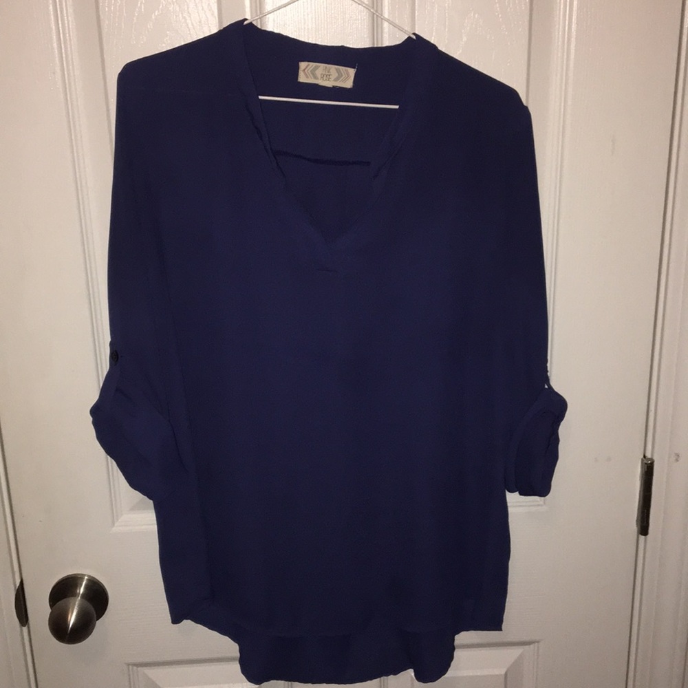 Women’s Navy Blouse